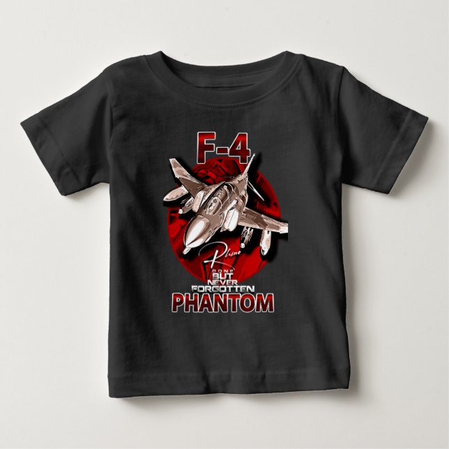 McDonnell F-4 Phantom nicknamed Rhino Gone But Nev Baby T-Shirt (Front)