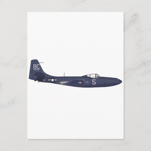 McDonnell FH-1 Phantom Postcard (Front)