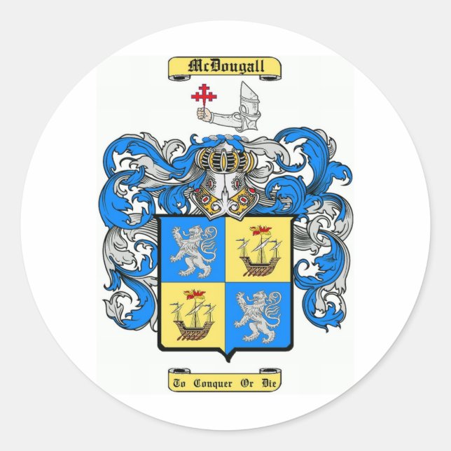 McDougall Classic Round Sticker (Front)