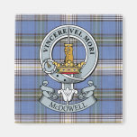 McDowell Crest + Tartan Magnet