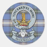 McDowell Crest + Tartan Sticker Pack