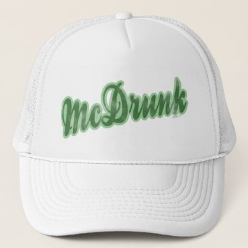 Mcdrunk Hat by Method77 at Zazzle