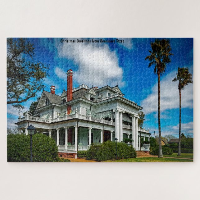 Mcfadden Ward House Beaumont Texas. Jigsaw Puzzle (Horizontal)