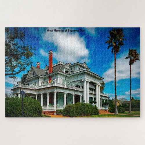 Mcfadden Ward House Beaumont Texas Jigsaw Puzzle