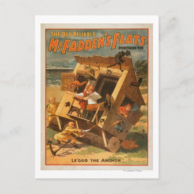 McFadden's Flats Theatrical Poster Postcard (Front)