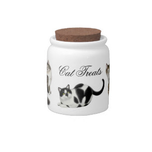 McFann Family Felines Customizable Cat Treat Jar