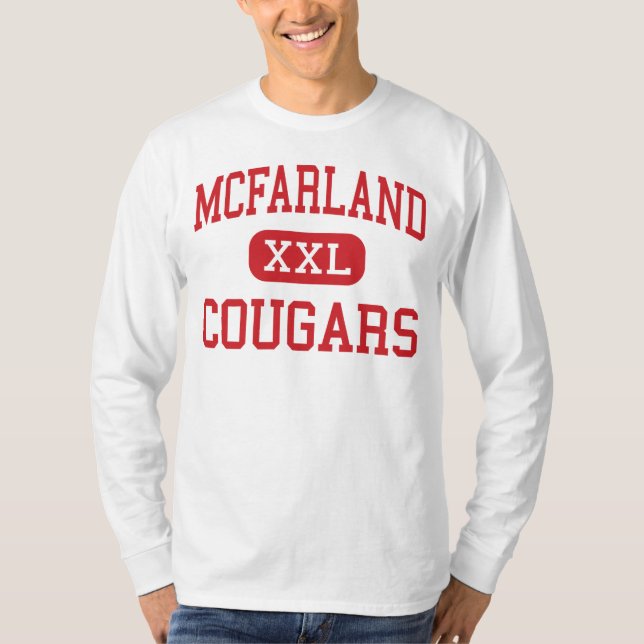 McFarland - Cougars - High - McFarland California T-Shirt (Front)