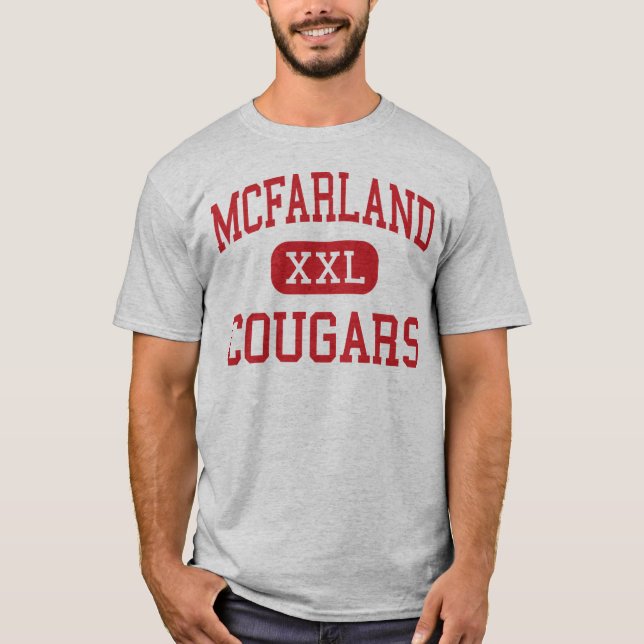 McFarland - Cougars - High - McFarland California T-Shirt (Front)