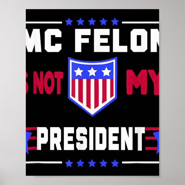 Mcfelon Is Not My President  Poster (Front)