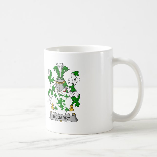 McGarry Family Crest Coffee Mug (Right)