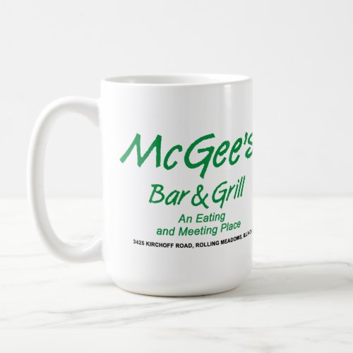 McGees Bar  Grill Rolling Meadows Illinois Coffee Mug