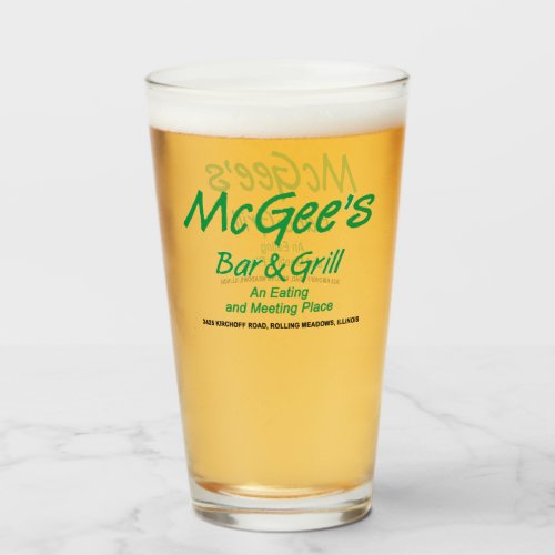 McGees Bar  Grill Rolling Meadows Illinois Glass