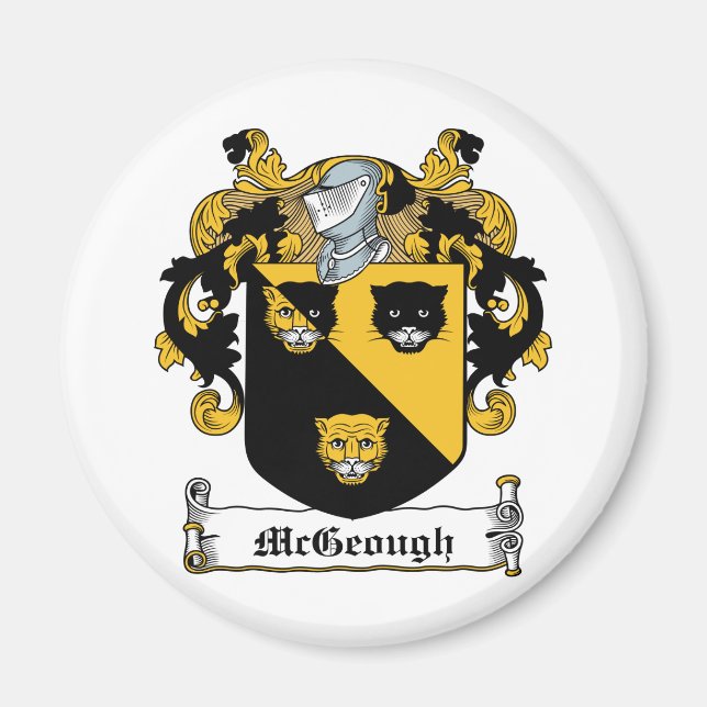 McGeough Family Crest Magnet (Front)