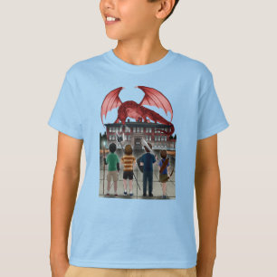 McGilvra DnD Club No Text Dragon One Sided T-Shirt