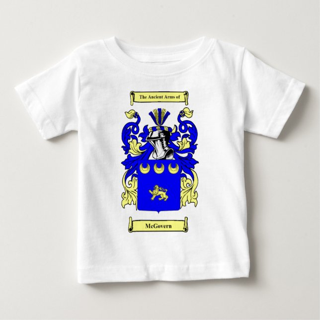 McGovern Coat of Arms Baby T-Shirt (Front)