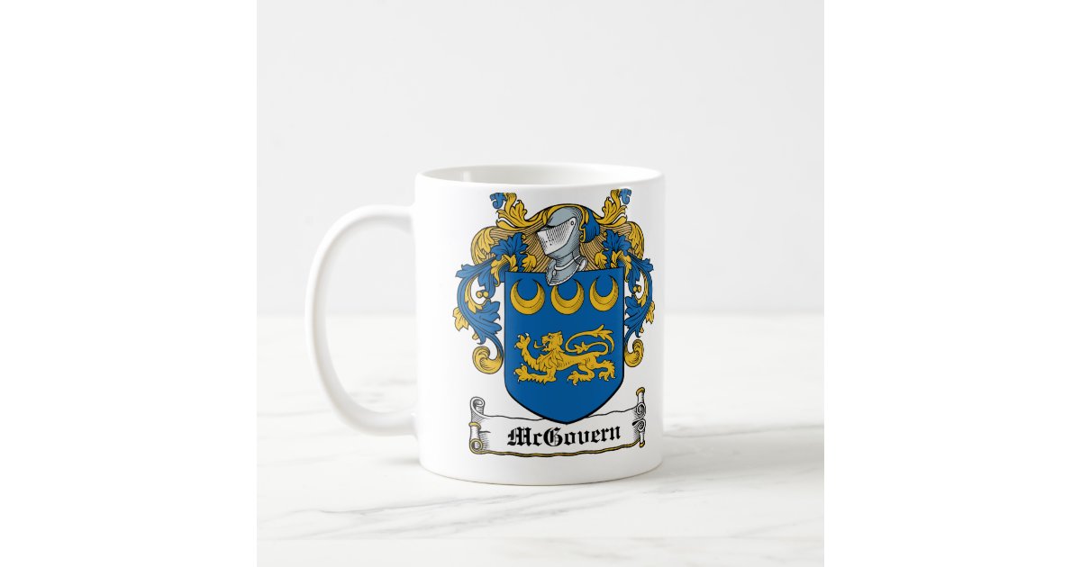 McGovern Family Crest Coffee Mug | Zazzle