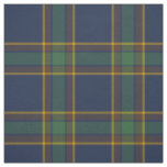 McGovern Tartan Pattern Navy and Green Irish Plaid Fabric
