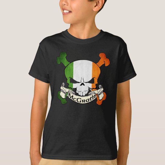 McGrath Irish Skull T-Shirt (Front)