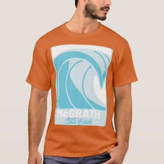 McGrath State Beach California Atlantic Ocean FL C T-Shirt