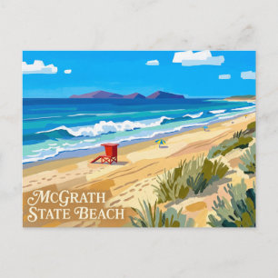 McGrath State Beach, California Postcard
