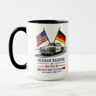 McGraw Kaserne Munich Cold War Veteran MP Mug