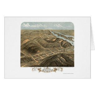 McGregor, IA Panoramic Map - 1869