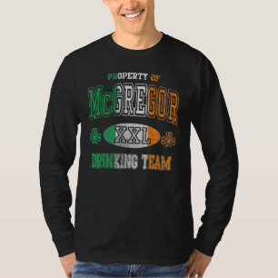 McGregor Irish Drinking Team St Patricks Day Irela T-Shirt