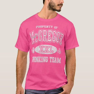 McGregor Irish Drinking Team St Patricks Day T-Shirt