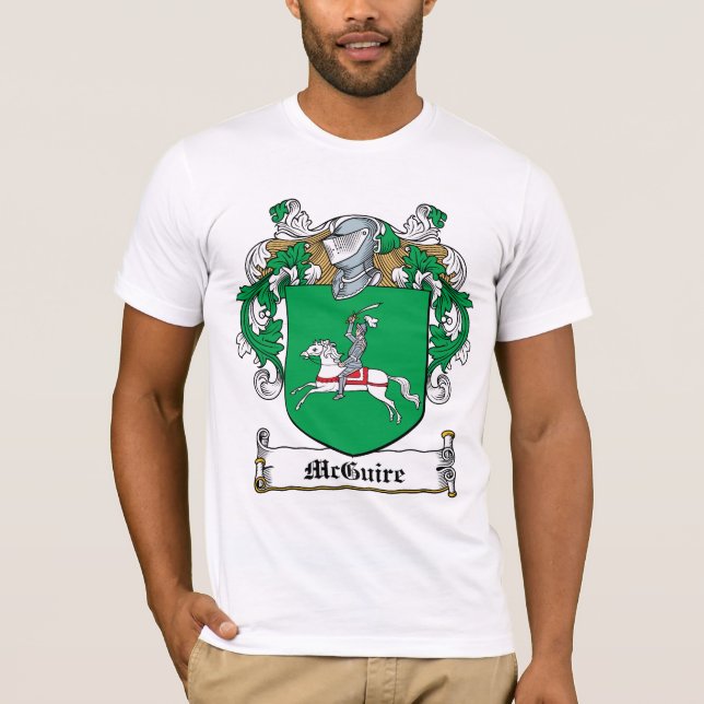 McGuire Family Crest T-Shirt (Front)