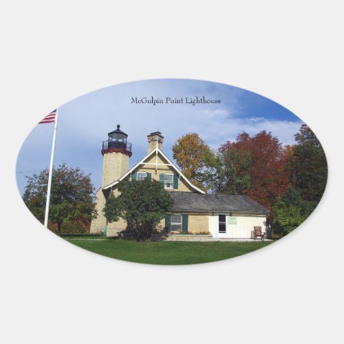 McGulpin Point Lighthouse sticker