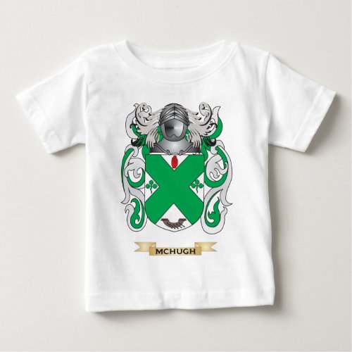 McHugh Coat of Arms Family Crest Baby T_Shirt