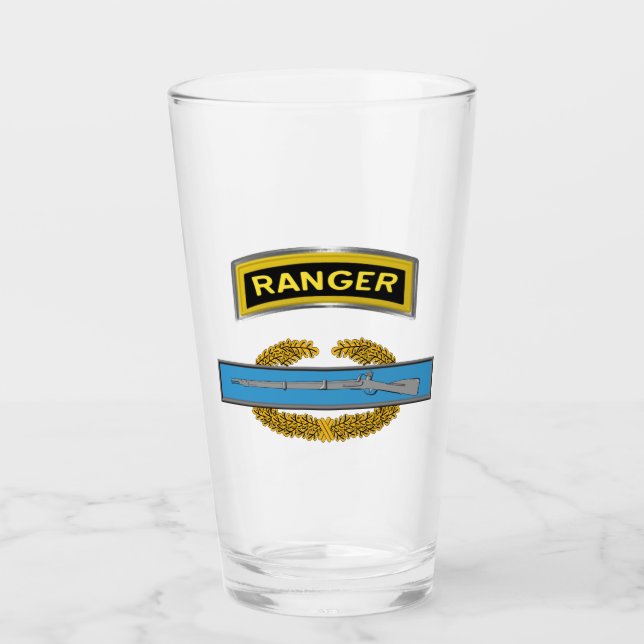 MCIB Master Combat Infantry Badge Glass (Front)