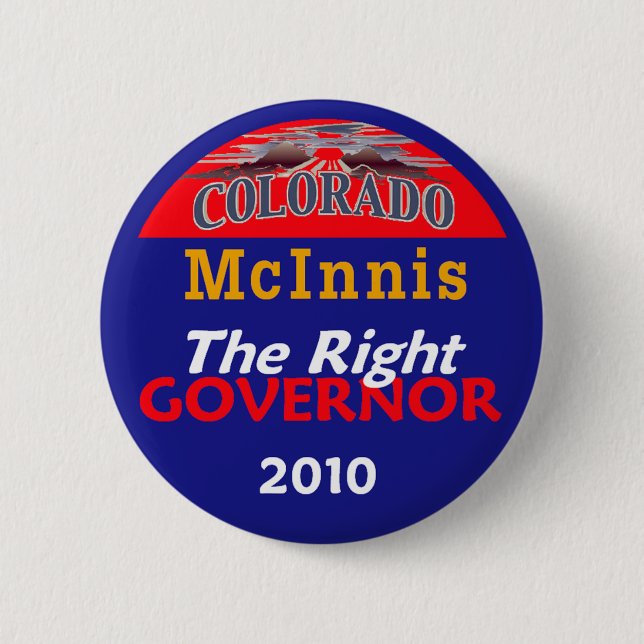 McINNIS Governor Button (Front)