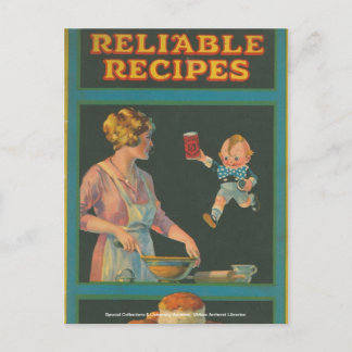 McIntosh Cookery Collection Postcard
