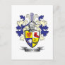 McIntosh Family Crest Coat of Arms Postcard