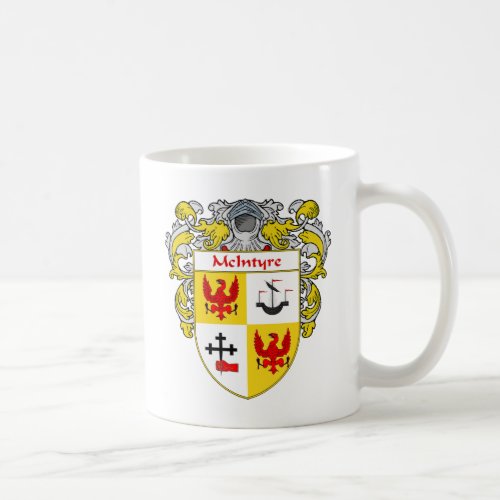 McIntyre Coat of Arms Mantled Coffee Mug