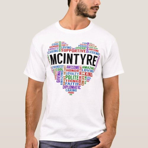 MCINTYRE Legend Heart T_Shirt