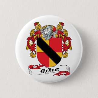 McIver Family Crest Pinback Button