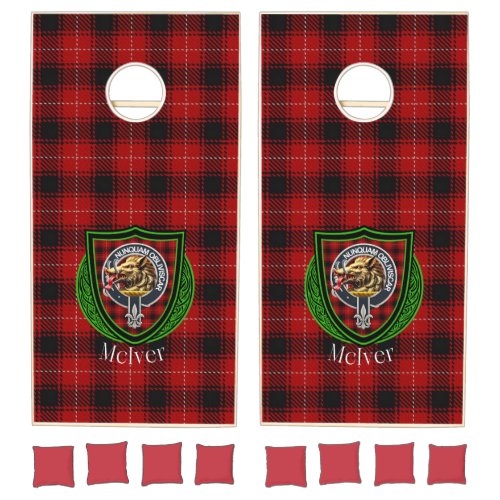 McIver Scottish Clan Tartan Crest