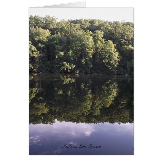 McKamy Lake Chilhowee Mountain Cards (Front)