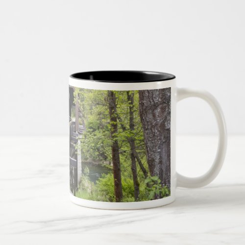 McKee covered bridge Jacksonville Oregon Two_Tone Coffee Mug