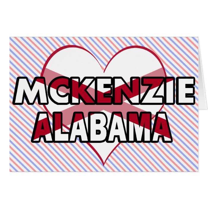 McKenzie, Alabama Greeting Card