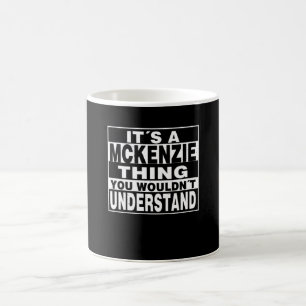 MCKENZIE Surname Personalized Gift Coffee Mug