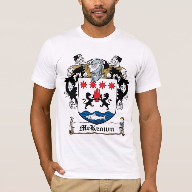 McKeown Family Crest T-Shirt (Front)