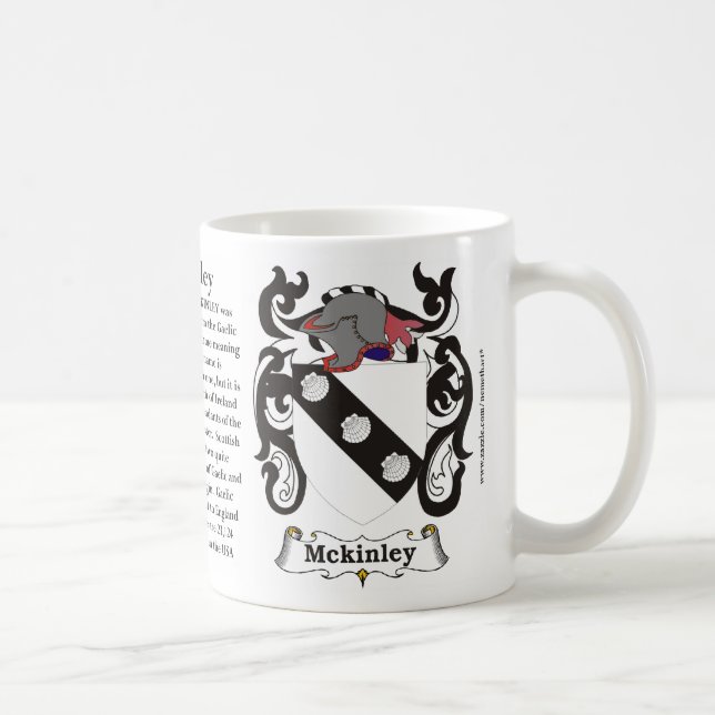 McKinley Family Coat of Arms Mug (Right)