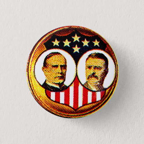 McKinley_Roosevelt jugate Button