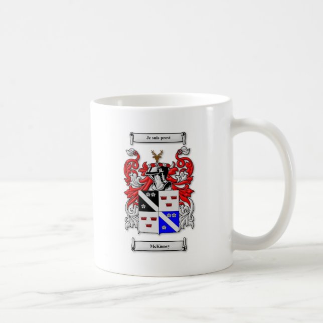 McKinney Coat of Arms Coffee Mug (Right)