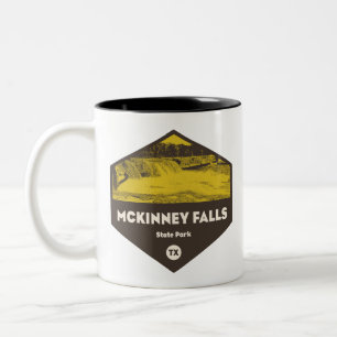McKinney Falls State Park Texas Two-Tone Coffee Mug