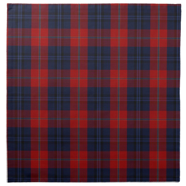 McKnight Clan Tartan Cloth Napkin (Front)