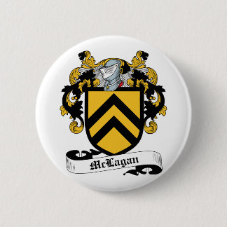 McLagan Family Crest Pinback Button